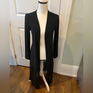 Ribkoff, long jacket, sheer bottom half